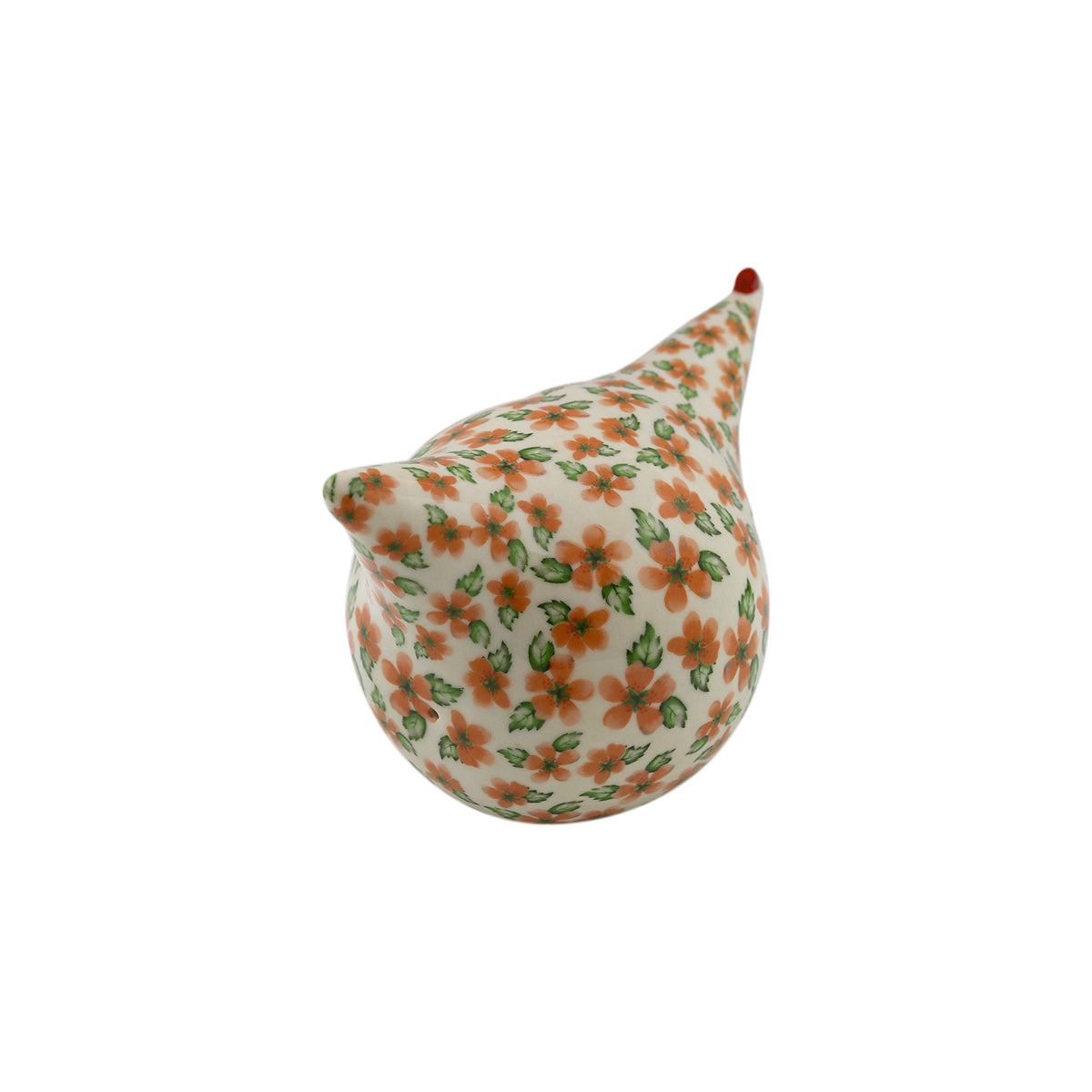 Buy East Gallery Medium Orange Floral Ceramic Hen Decor Online for Women | Free 3-Hour Delivery in Dubai | Boom & Mellow UAE