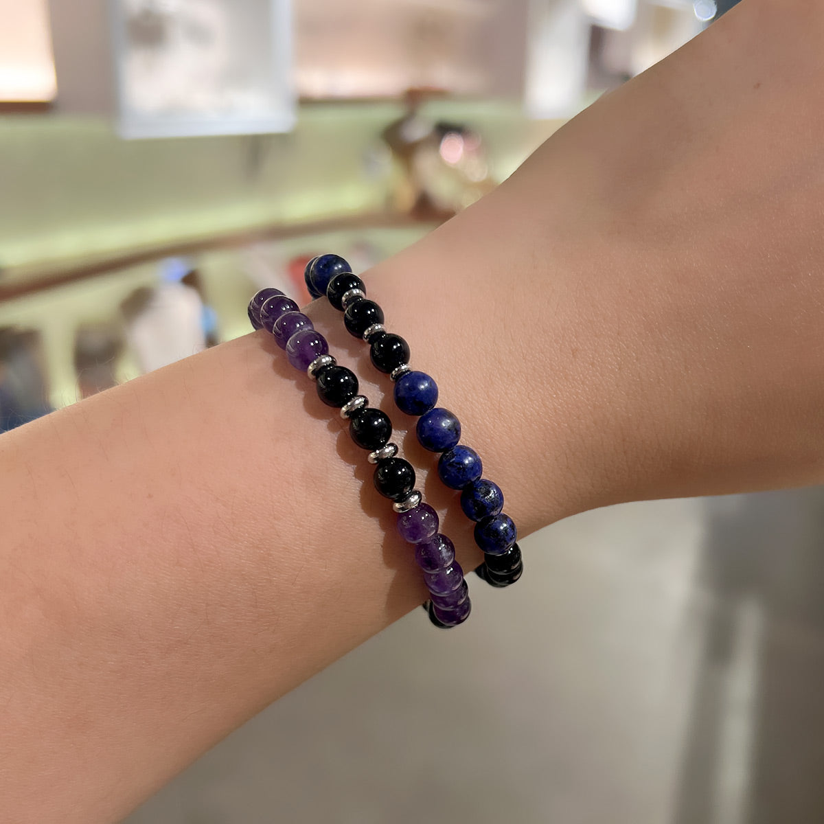 Buy FreeStyle Lapis Beaded Bracelet Online for Women | Free 3-Hour Delivery in Dubai | Boom & Mellow UAE