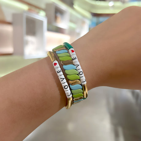 Buy You & Eye Love Tile Bracelet Online for Women | Free 3-Hour Delivery in Dubai | Boom & Mellow UAE