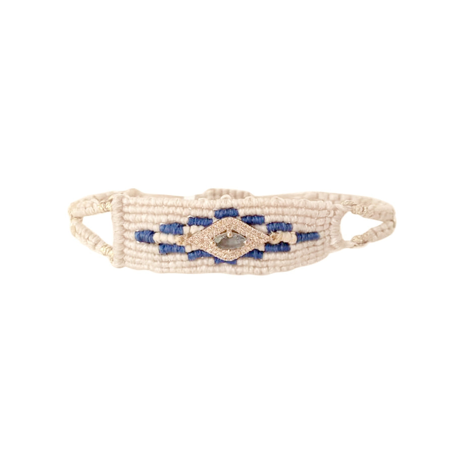 Diamond clearance eye bracelet