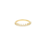 Buy Alexa Jewelry 18k Gold Her Majesty Ring with White Diamond Online for Women | Free 3-Hour Delivery in Dubai | Boom & Mellow UAE