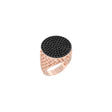 Buy Chant Arzo Pave Macrame Ring Online for Women | Boom & Mellow UAE