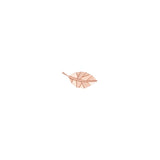 Buy By Delcy 18k Pink Gold Origami Leaf Earring Online for Women | Free 3-Hour Delivery in Dubai | Boom & Mellow UAE