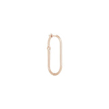 Buy Kismet by Milka 14k Roslow Gold Equality Hoop Earring Online for Women | Free 3-Hour Delivery in Dubai | Boom & Mellow UAE