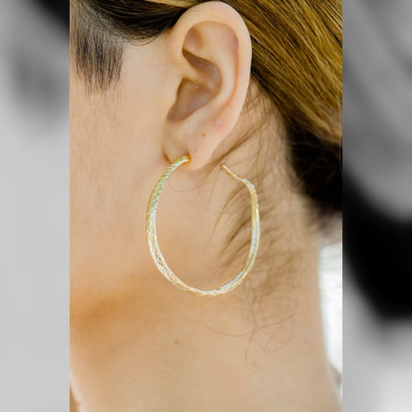 Buy Marcia Moran Zelma Cobra Hoop Earrings Online for Women | Free 3-Hour Delivery in Dubai | Boom & Mellow UAE