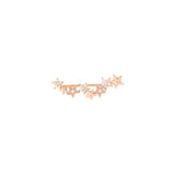 Buy Griff 18k Gold Multi Star Arc Earring Online for Women | Free 3-Hour Delivery in Dubai | Boom & Mellow UAE