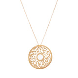 Buy Griff 18k Gold Mum Necklace Online for Women | Free 3-Hour Delivery in Dubai | Boom & Mellow UAE