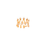 Buy Griff 18k Gold Crown Ring Online for Women | Free 3-Hour Delivery in Dubai | Boom & Mellow UAE