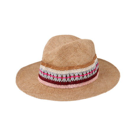 Buy Exquisite J Raffia Hat Online for Women | Free 3-Hour Delivery in Dubai | Boom & Mellow UAE