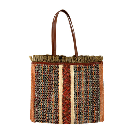 Buy Exquisite J Woven Raffia Shopping Bag Online for Women | Free 3-Hour Delivery in Dubai | Boom & Mellow UAE