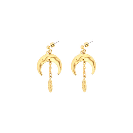 Buy Morena Corazon Venus Moon Inverted Earrings Online for Women | Free 3-Hour Delivery in Dubai | Boom & Mellow UAE