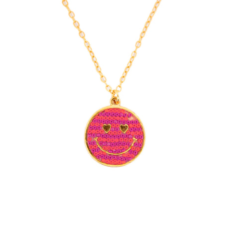 Buy Morena Corazon Big Smiley Choker Necklace Online for Women | Free 3-Hour Delivery in Dubai | Boom & Mellow UAE