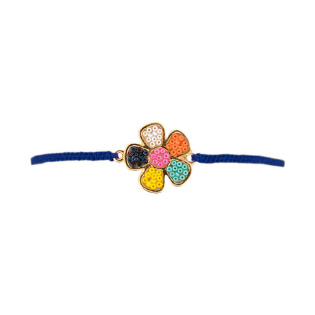 Buy Morena Corazon Flower Macrame Bracelet Online for Women | Free 3-Hour Delivery in Dubai | Boom & Mellow UAE