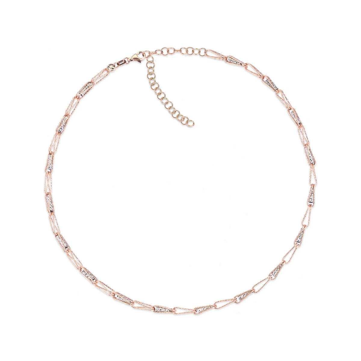 Buy Kismet by Milka 14k Roslow Gold Laetitia Choker Necklace Online for Women | Free 3-Hour Delivery in Dubai | Boom & Mellow UAE