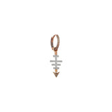 Buy Kismet by Milka 14k Roslow Gold Okode Earring Online for Women | Free 3-Hour Delivery in Dubai | Boom & Mellow UAE