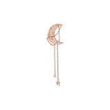 Buy Kismet by Milka 14k Roslow Gold Callisto Earring Online for Women | Free 3-Hour Delivery in Dubai | Boom & Mellow UAE