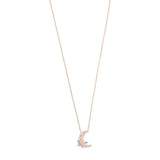 Buy Kismet by Milka 14k Roslow Gold Dream Necklace Online for Women | Free 3-Hour Delivery in Dubai | Boom & Mellow UAE