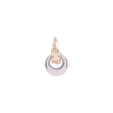 Buy Kismet by Milka 14k Roslow Gold Skyla Stud Earring Online for Women | Free 3-Hour Delivery in Dubai | Boom & Mellow UAE