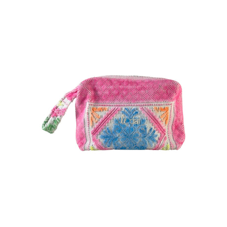 Le Daf Multicolor Olbia Embroidered Clutch Bag | Boom & Mellow