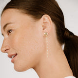 Buy Ettika Pebble Linear Crystal Drop Earrings Online for Women | Free 3-Hour Delivery in Dubai | Boom & Mellow UAE