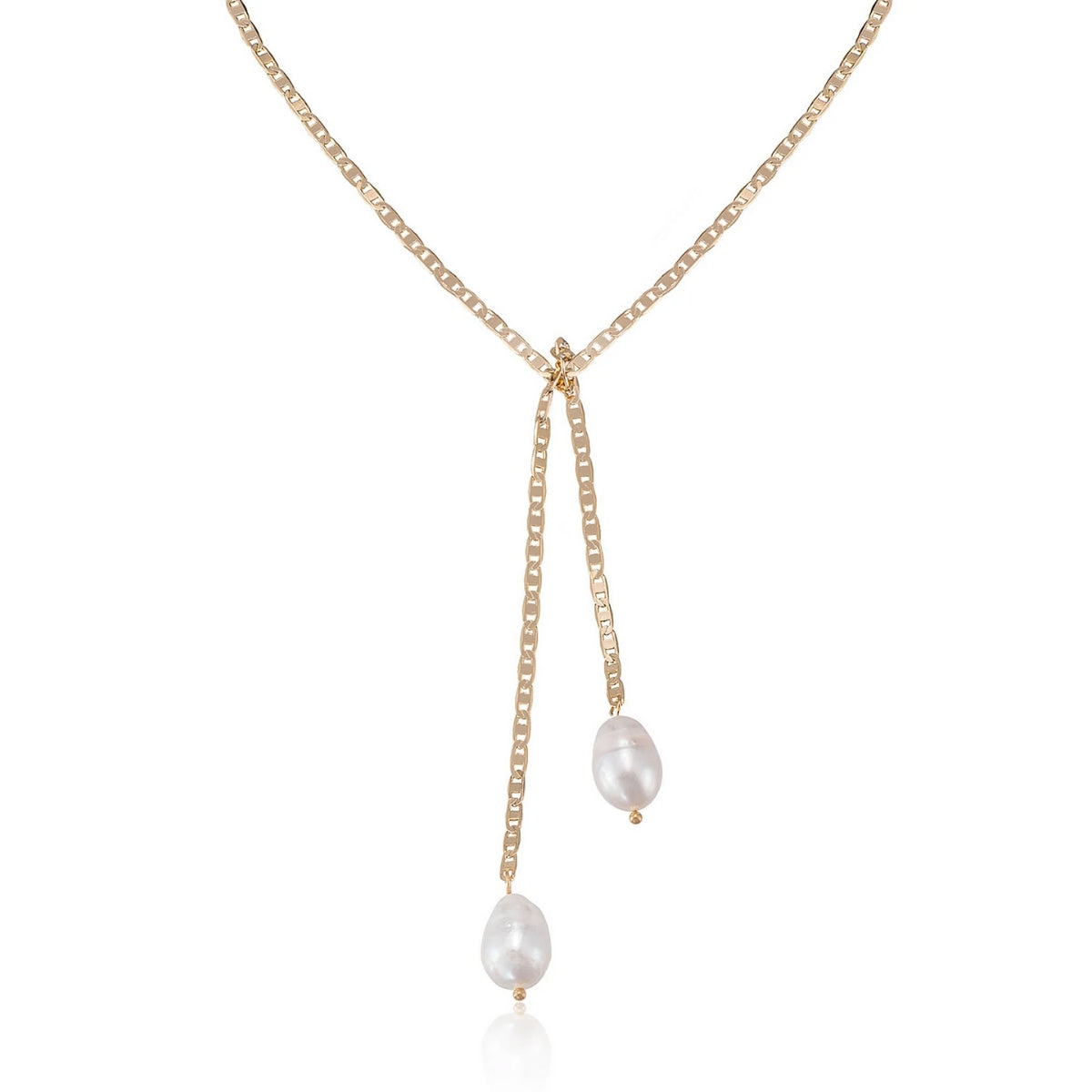 Buy Ettika Pearl Bolo Lariat Necklace Online for Women | Free 3-Hour Delivery in Dubai | Boom & Mellow UAE