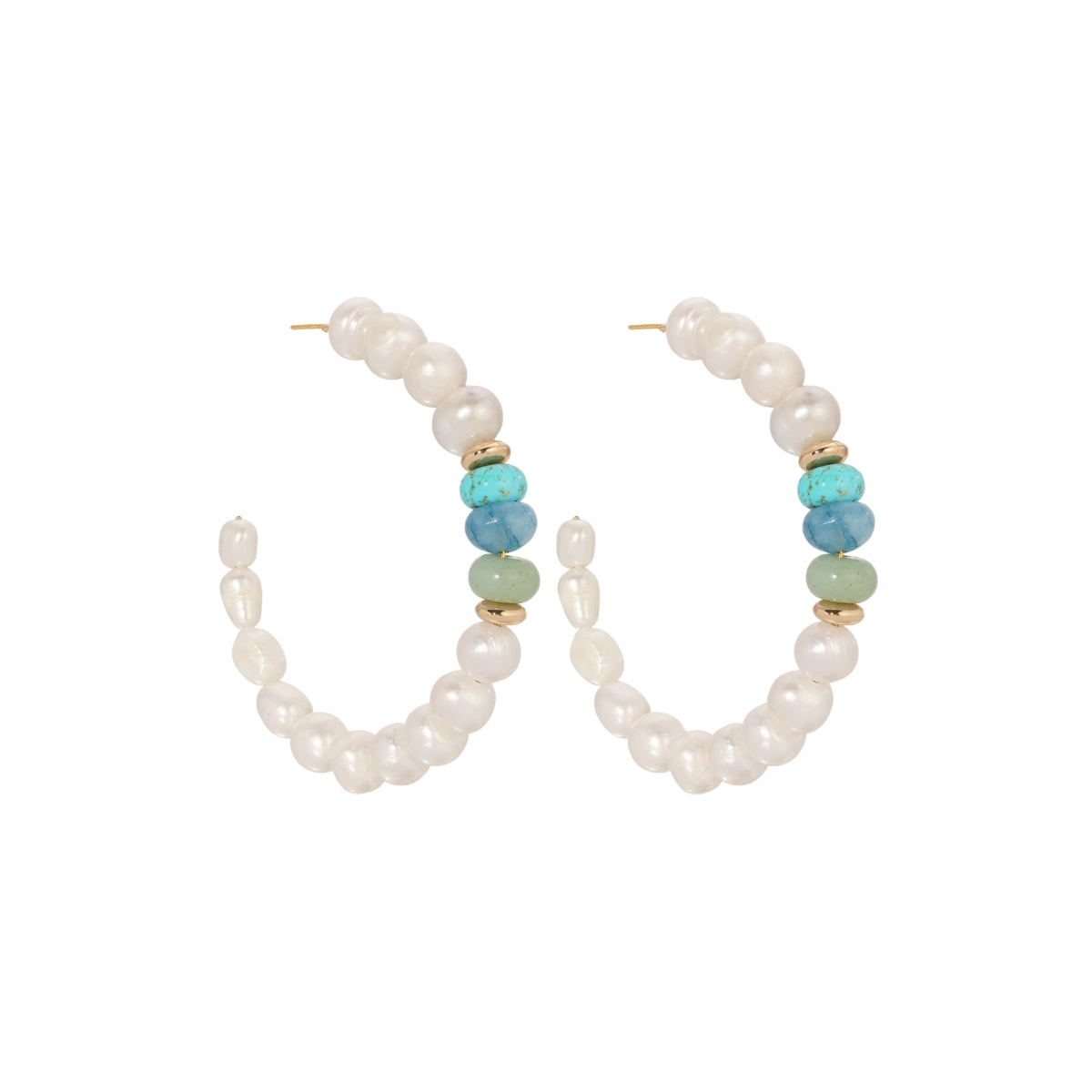 Buy Ettika Beach Day Hoop Earrings Online for Women | Free 3-Hour Delivery in Dubai | Boom & Mellow UAE