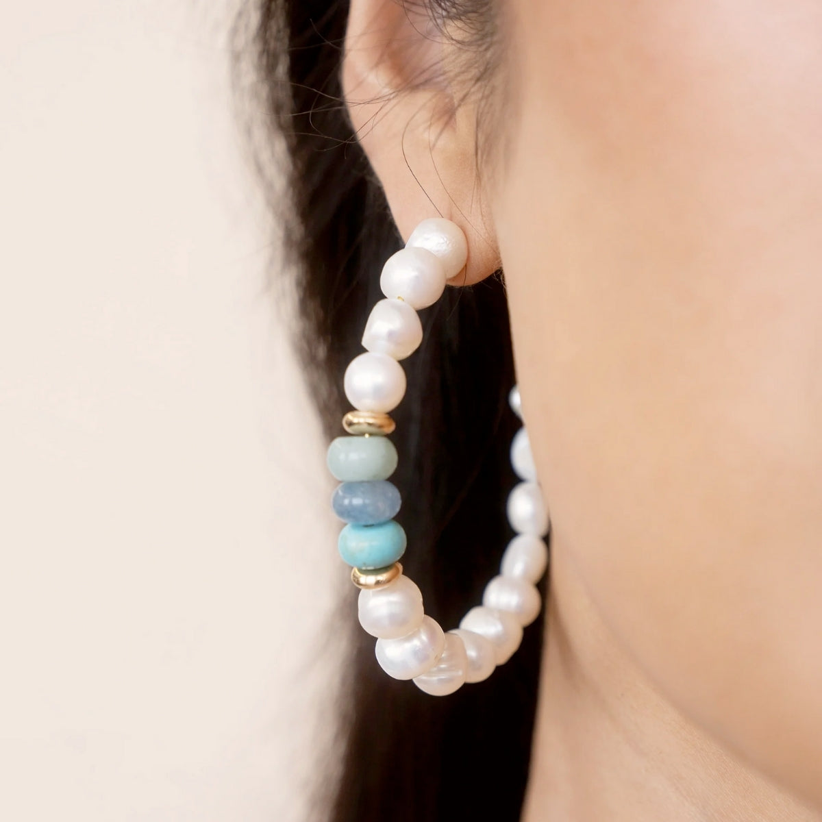 Buy Ettika Beach Day Hoop Earrings Online for Women | Free 3-Hour Delivery in Dubai | Boom & Mellow UAE