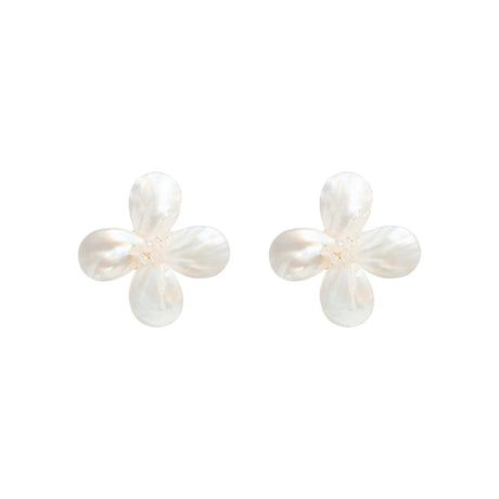 Buy Shashi Coquina Blanc Earrings Online for Women | Free 3-Hour Delivery in Dubai | Boom & Mellow UAE