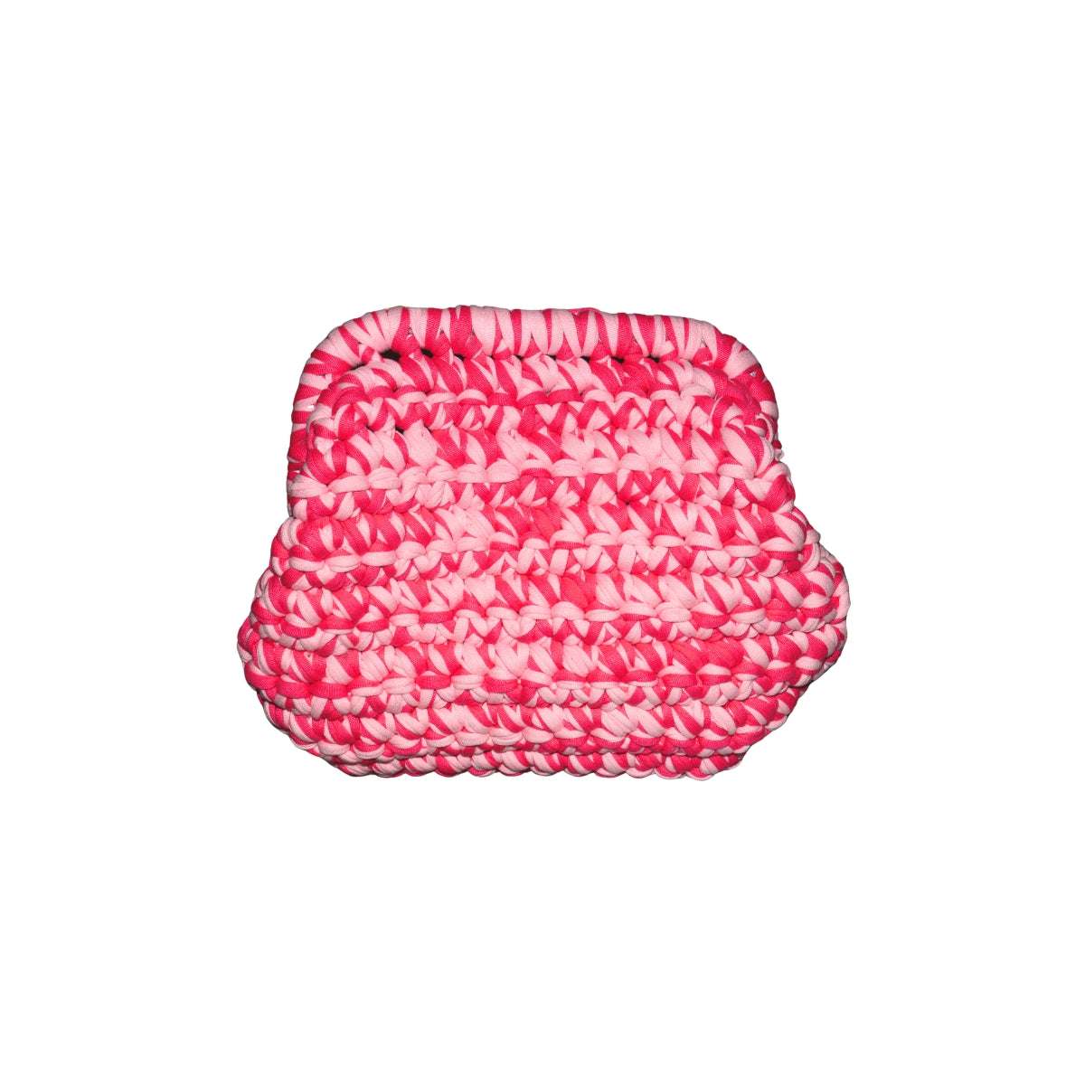 Buy You & Eye Pink Crochet Clutch Bag with Snap Closure Online for Women | Free 3-Hour Delivery in Dubai | Boom & Mellow UAE