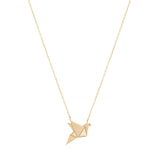 Buy By Delcy 18k Pink Gold Bird Necklace Online for Women | Boom & Mellow UAE