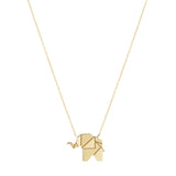 Buy By Delcy 18k Pink Gold Origami Heart Necklace Online for Women | Free 3-Hour Delivery in Dubai | Boom & Mellow UAE