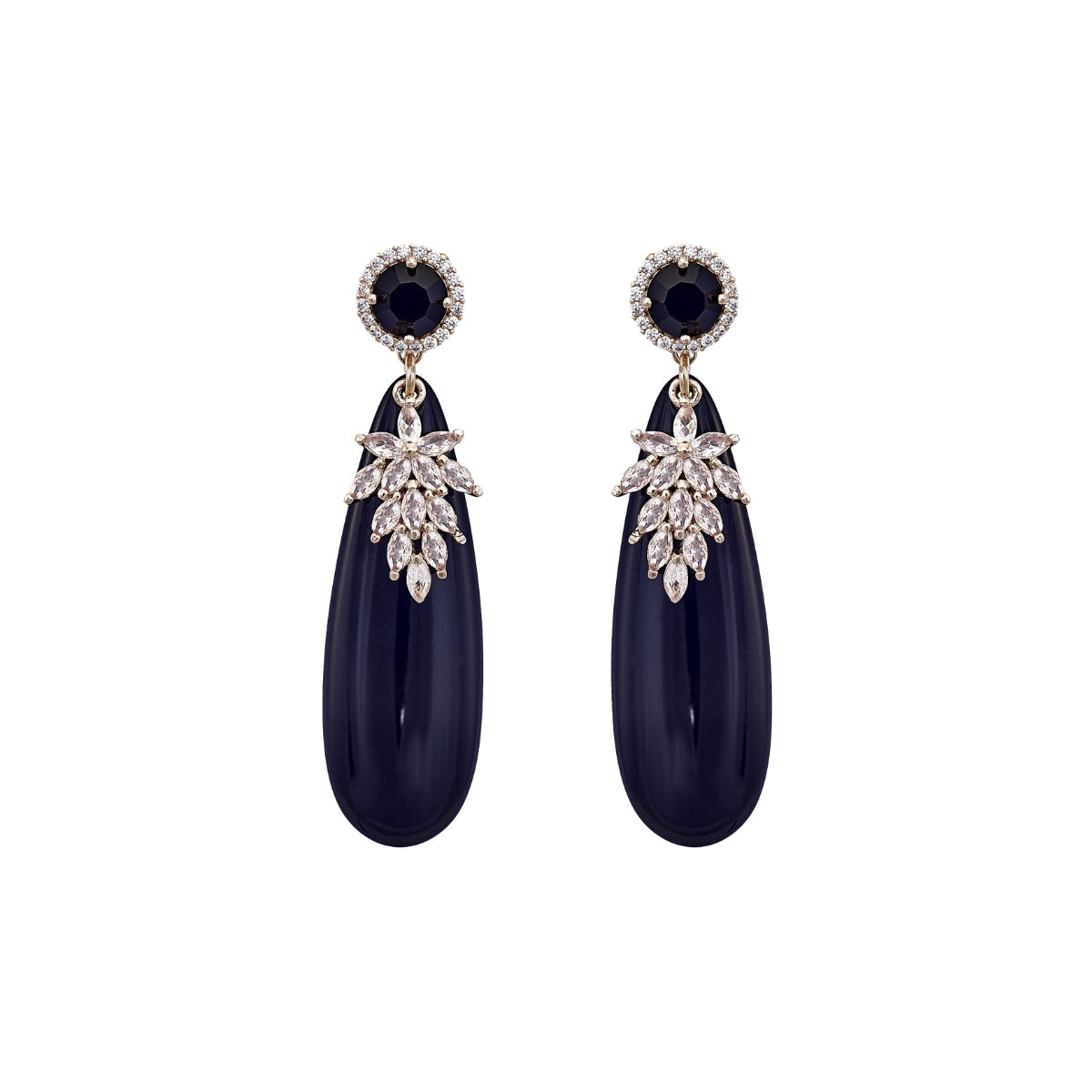 Buy Anton Heunis Crystal Teardrop Earrings Online for Women | Free 3-Hour Delivery in Dubai | Boom & Mellow UAE