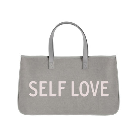 Buy Creative Brands Self Love Canvas Tote Bag Online for Women | Free 3-Hour Delivery in Dubai | Boom & Mellow UAE