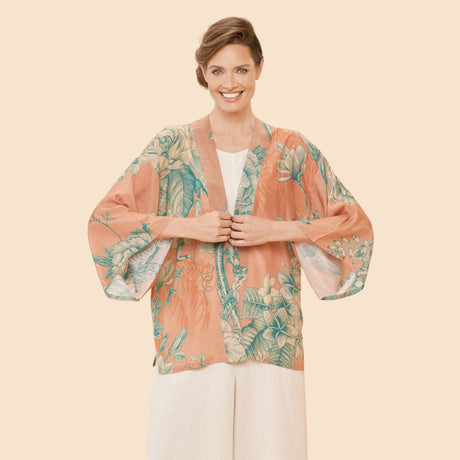 Buy Powder Design Floral Jungle Kimono Jacket Online for Women | Free 3-Hour Delivery in Dubai | Boom & Mellow UAE