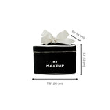 Buy Bag-All Black My Makeup Cosmetic Bag Online for Women | Free 3-Hour Delivery in Dubai | Boom & Mellow UAE