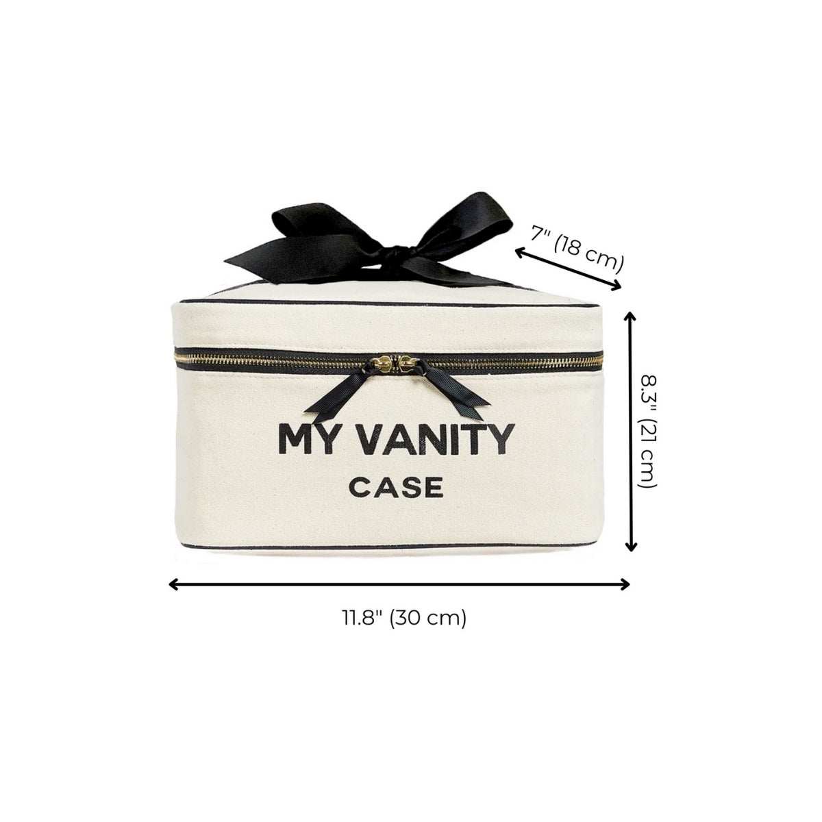 Buy Bag-All Cream My Vanity Large Beauty Bag Online for Women | Free 3-Hour Delivery in Dubai | Boom & Mellow UAE