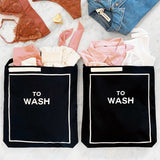 Buy Bag-All Black To Wash Laundry Bag Online for Women | Free 3-Hour Delivery in Dubai | Boom & Mellow UAE