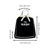 Buy Bag-All Black To Wash Laundry Bag Online for Women | Free 3-Hour Delivery in Dubai | Boom & Mellow UAE