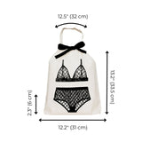 Buy Bag-All Black London Lingerie Packing Bag Online for Women | Free 3-Hour Delivery in Dubai | Boom & Mellow UAE