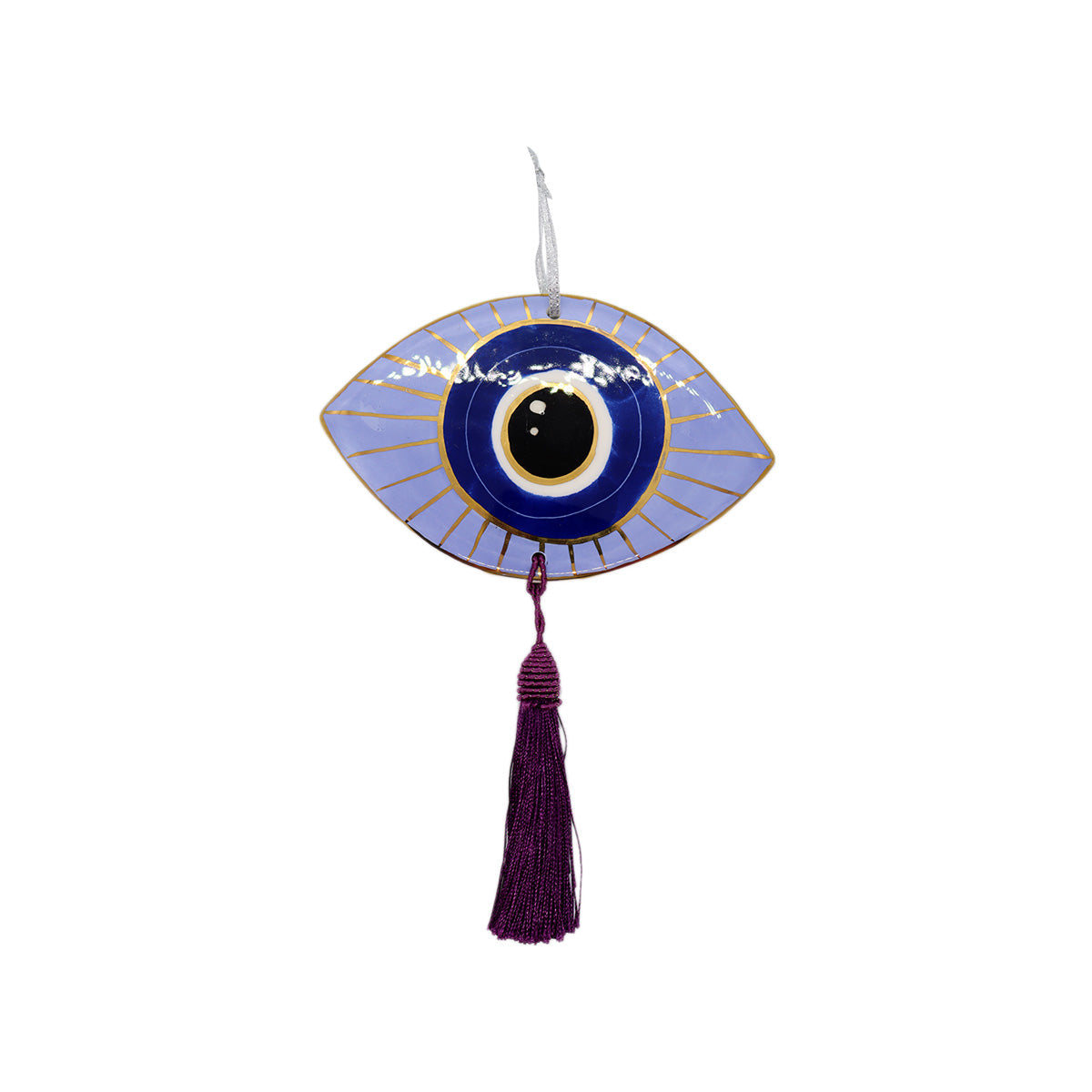 Buy Noorena Lilac Evil Eye Wall Hanging Online for Women | Free 3-Hour Delivery in Dubai | Boom & Mellow UAE