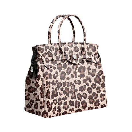 Buy Save My Bag Miss Weekender Plus Leopard Online for Women | Free 3-Hour Delivery in Dubai | Boom & Mellow UAE