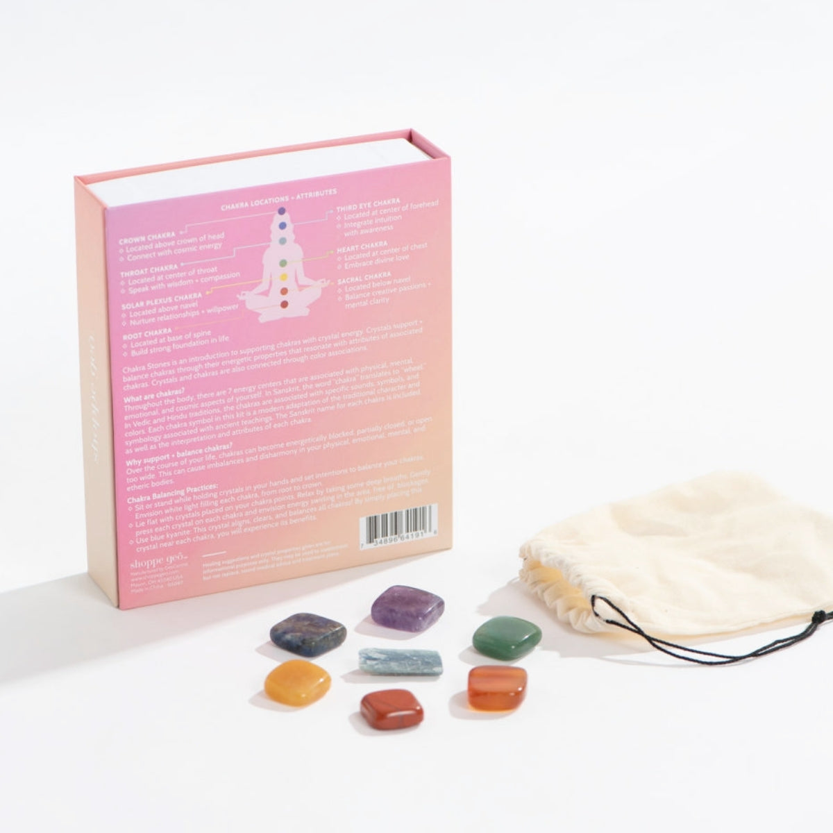 Buy GeoCentral Chakra Stones Online for Women | Free 3-Hour Delivery in Dubai | Boom & Mellow UAE