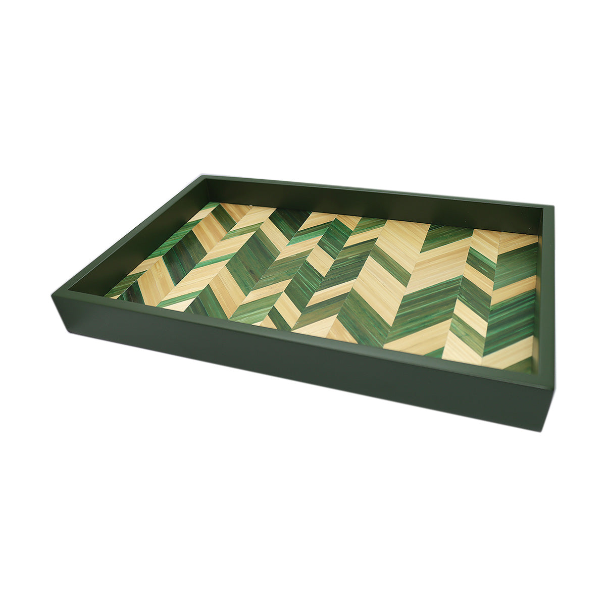 Buy Stro Designs Atelier Small Natural Olive Green Tray Online for Women | Free 3-Hour Delivery in Dubai | Boom & Mellow UAE