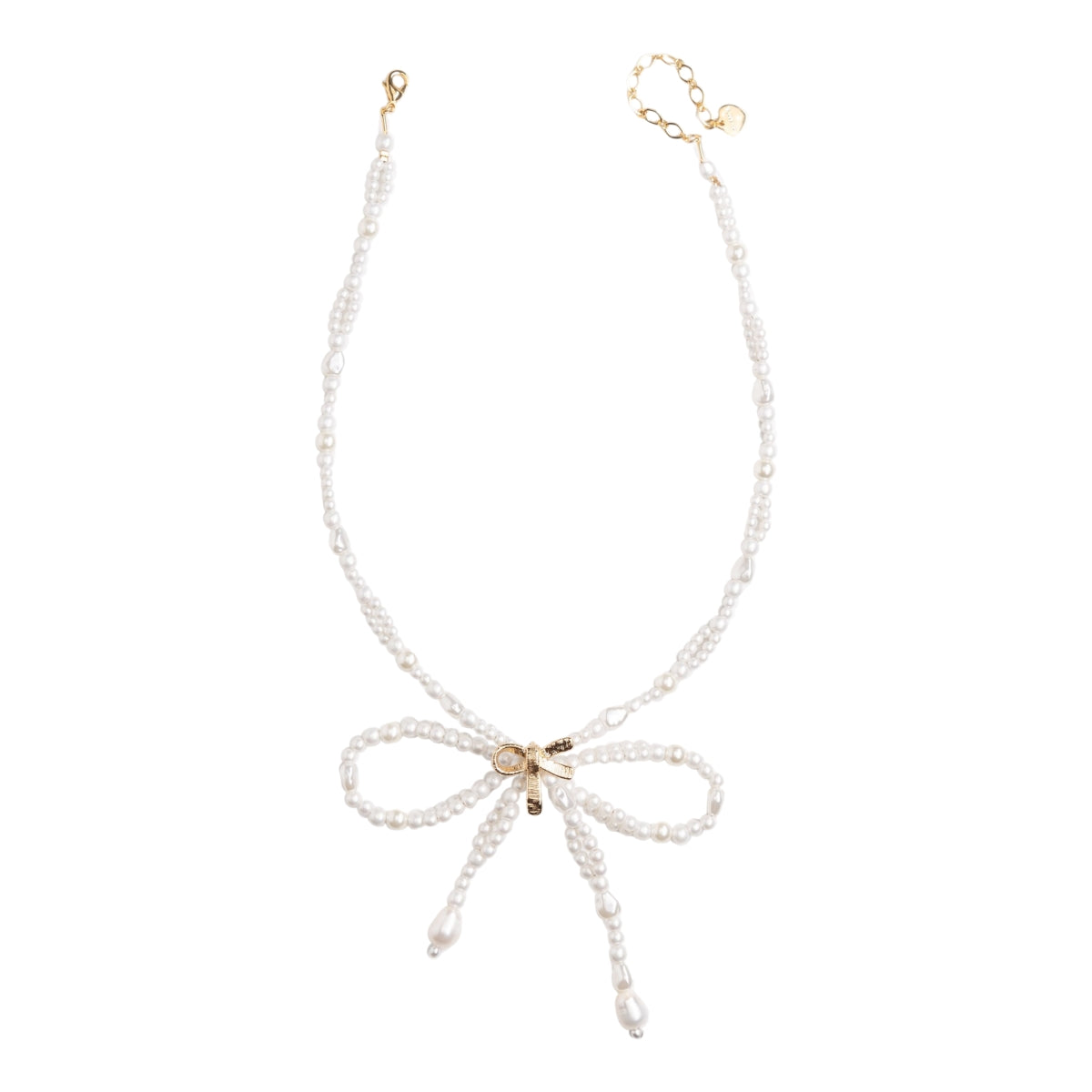 Buy Nakamol Design Pearl Bow Necklace Online for Women | Free 3-Hour Delivery in Dubai | Boom & Mellow UAE