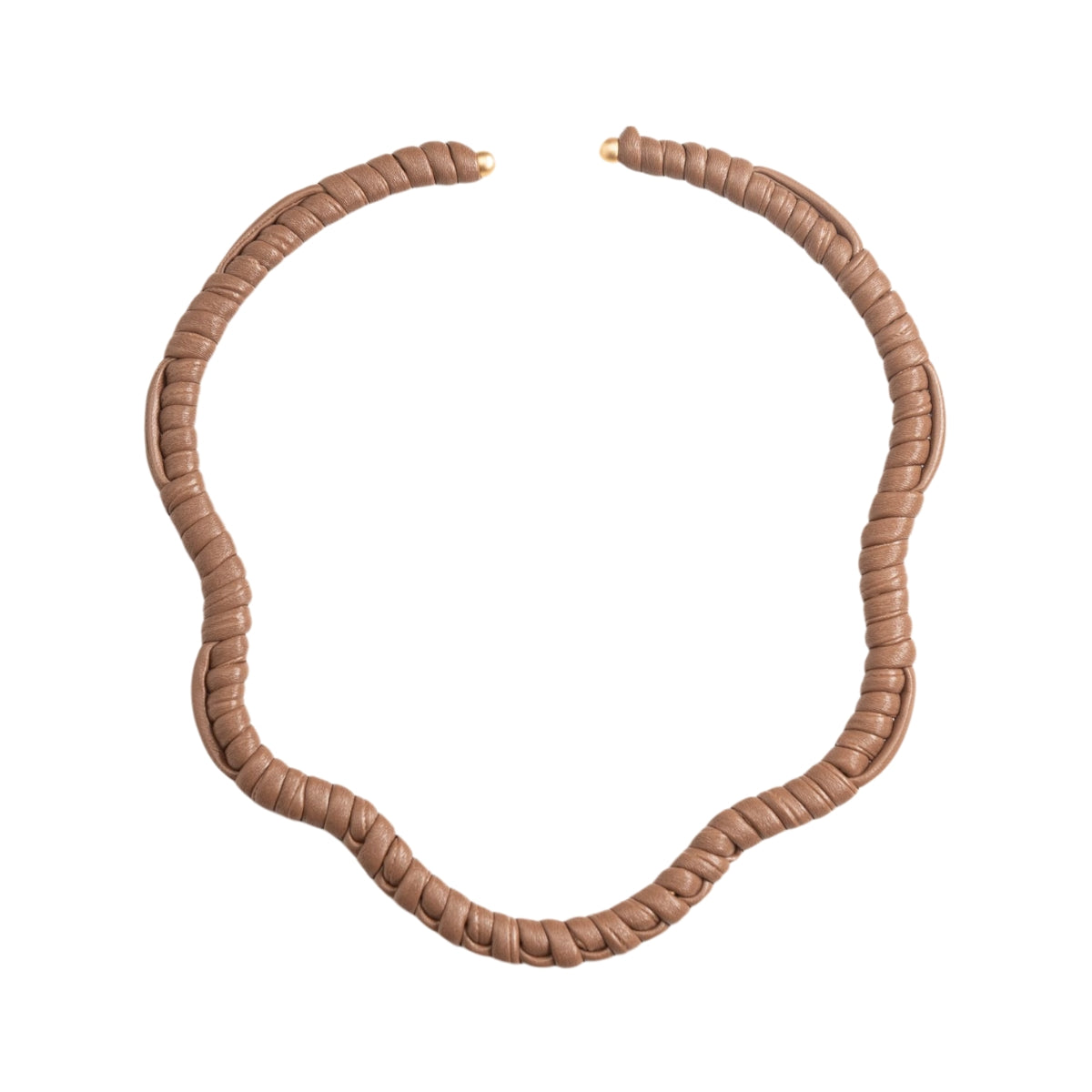 Buy Nakamol Design Brown Braided Choker Necklace Online for Women | Free 3-Hour Delivery in Dubai | Boom & Mellow UAE