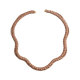 Buy Nakamol Design Brown Braided Choker Necklace Online for Women | Free 3-Hour Delivery in Dubai | Boom & Mellow UAE