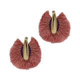 Buy Nakamol Design Blush Pink Tassel Earrings Online for Women | Free 3-Hour Delivery in Dubai | Boom & Mellow UAE