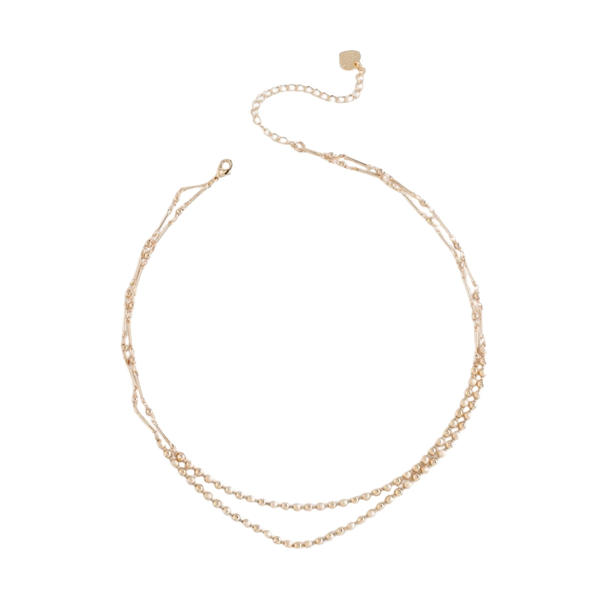 Buy Nakamol Design Double Layer Gold Ball Necklace Online for Women | Free 3-Hour Delivery in Dubai | Boom & Mellow UAE