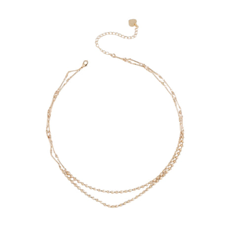 Buy Nakamol Design Double Layer Gold Ball Necklace Online for Women | Free 3-Hour Delivery in Dubai | Boom & Mellow UAE