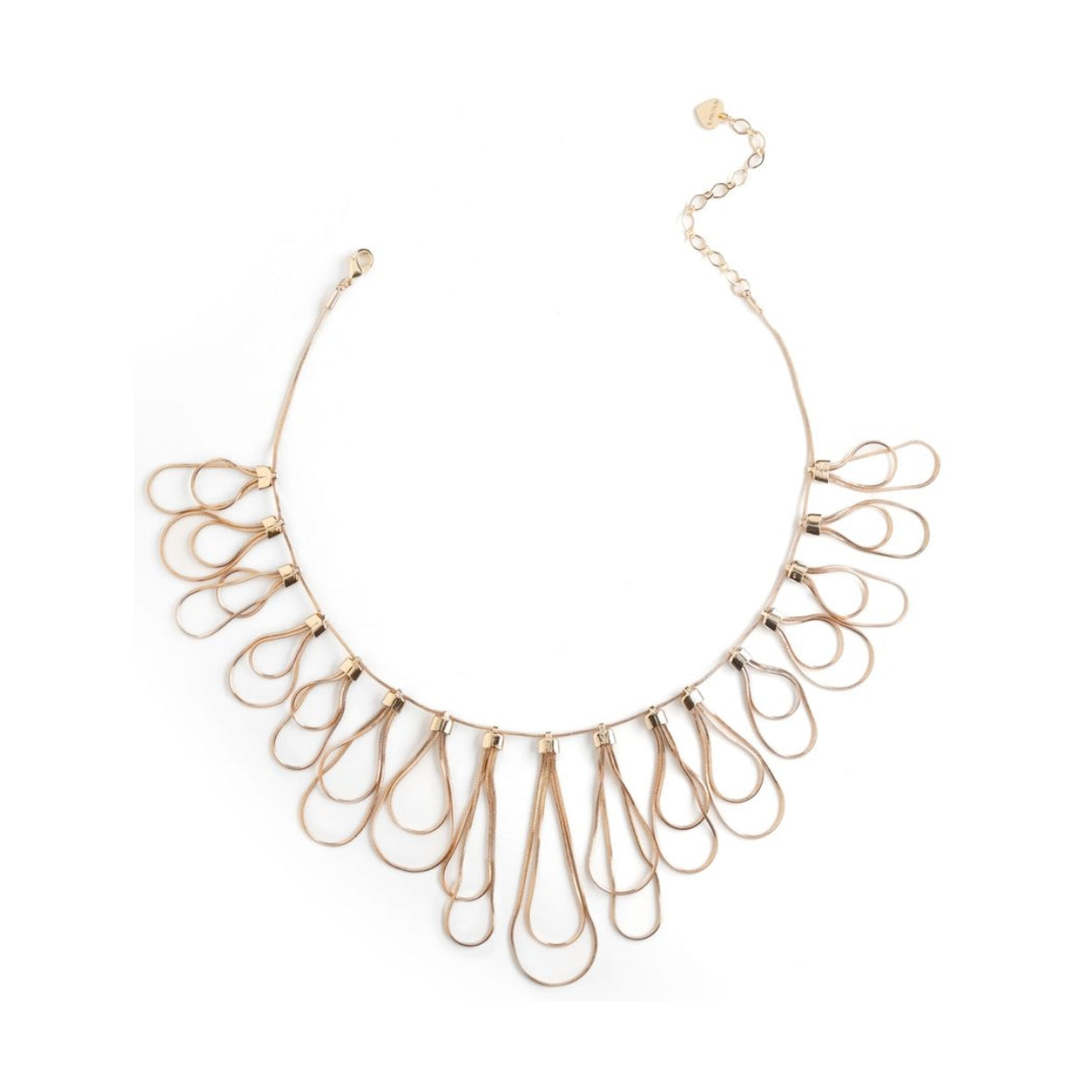 Buy Nakamol Design Gold Multi Loop Necklace Online for Women | Free 3-Hour Delivery in Dubai | Boom & Mellow UAE